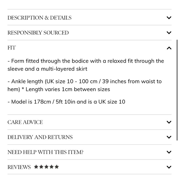 Needle & Thread Floral Evermore Gown - Picture 13 of 13